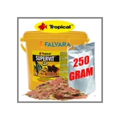 Tropical Süpervit Flakes Balıklar İçin Pul Yem 250 G thumbnail 2