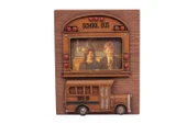 Dekoratif Metal Çerçeve Okul Otobüsü Dekorlu Hediyelik thumbnail 1