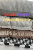 NMHC 2 Adet Kedi - Köpek Minderi | Çok Amaçlı kullanım 30x50 Cm | Karışık Renk | Yıkanabilir thumbnail 2