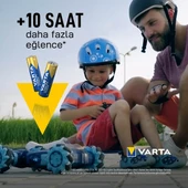 Varta Longlife Power Aa 10'lu Kalem Pil - Dezenfektan Hediyeli (%72 Alkol) thumbnail 4