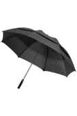 DRK Concept Hava Perdeli Şemsiye Protokol Şemsiyesi Büyük Boy !! Asla Kırılmaz !! 2 Kat Korumalı Erkek Şemsiye thumbnail 1