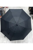 DRK Concept Hava Perdeli Şemsiye Protokol Şemsiyesi Büyük Boy !! Asla Kırılmaz !! 2 Kat Korumalı Erkek Şemsiye thumbnail 4