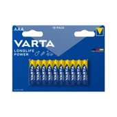 Varta Longlife Power Aaa 10'lu Ince Pil - Dezenfektan Hediyeli (%72 Alkol) thumbnail 1