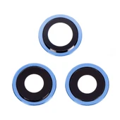 Apple iPhone 12 Pro Uyumlu Çerçeveli Arka Kamera Camı Lens thumbnail 3