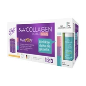 Suda Collagen Double Beauty Multıform Içime Hazır Sıvı Shot 30x40ml – Şeftali - Dezenfektan Hediyeli (%72 Alkol) thumbnail 1