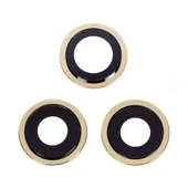 Apple iPhone 12 Pro Uyumlu Çerçeveli Arka Kamera Camı Lens thumbnail 2