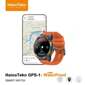HainoTeko GPS-1 Amoled Ekran Su Geçirmez Akıllı Saat Dahili GPS Dahili Fener thumbnail 5