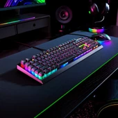 Razer BlackWidow V4 X Green Switch Kablolu Türkçe Gaming Klavye RZ03-04701200-R3L1 thumbnail 4