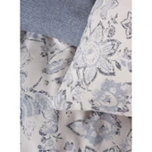 COTTON BOX FLANEL NEVRESIM TAKIMI CIFT KISILIK RUBY ANTRASIT thumbnail 2