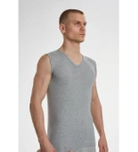 Erkek Pamuk V Yaka Kolsuz Fanila thumbnail 1