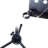 Magicvoice 70 Cm - 140 Cm Çift Mikrofon Tutacaklı Nota Sehpası thumbnail 3