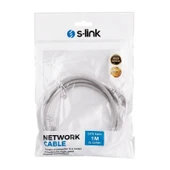 S-Link SL-CAT601 Cat6 Patch Kablo 1 Metre Gri thumbnail 3