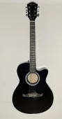 FENDER FA-25CE Dreadnought Ceviz Klavye Siyah Elektro Akustik Gitar thumbnail 1