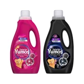 Yumoş Sıvı Deterjan 1500 ml Renkliler-Siyahlar 2 li Set thumbnail 1