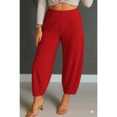 Lucky Life Kadın Yüksek Bel Krep Pantolon thumbnail 2