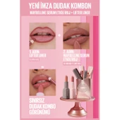 Maybelline New York Serum Etkili Hyalüronik Asit ve Besleyici Yağ İçeren Ruj - 104 Maybe It's Intense thumbnail 12