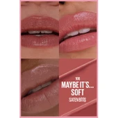 Maybelline New York Serum Etkili Hyalüronik Asit ve Besleyici Yağ İçeren Ruj - 106 Maybe It's Soft thumbnail 9