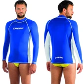 Cressi Rash Guard Man Uzun Kollu T-Shirt  BLUE-WHITE NO:3 - M thumbnail 4