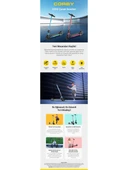 Corby CS50 Elektrikli Çocuk Scooter Mavi thumbnail 4