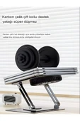 10-17.3” Fanlı Laptop ve Tablet Standı | Carbon 360° Döner Mekanizma, MacBook Uyumlu thumbnail 6