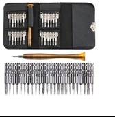 25 Parça Hassas Tornavida Seti Portetif Cep Tamir Seti thumbnail 1