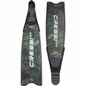 Cressi Gara Turbo Carbon MD Dalış Paleti  44 - 45 CAMO GREEN thumbnail 4