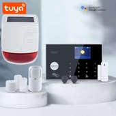 Tuya Akıllı Kablosuz (WiFi) Ev Güvenlik Alarm Seti Google Home Destekli thumbnail 4