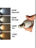(5 Adet) Osaka 7W (50W) Sarı Işık (3000K) E14 Duylu (İnce Duy) Led Mum Ampul thumbnail 5