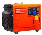 Palmera Pa9000lnk5a Eur5 Dizel Monofaze Marşlı Ats Jeneratör 8.1 Kwa thumbnail 1