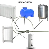 Yate10 1/2 Diş Çaplı 220Volt 600W Radyatör,Petek,Tank Isıtıcı Paslanmaz Çubuk Rezistans thumbnail 4