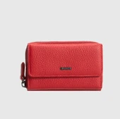 Grande Cüzdan Çok Bölmeli Premium Deri Dokulu Hakiki Deri thumbnail 3