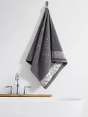 Pamuk Tekli Havlu Jakarlı Karna Premıum Sıbell - 50 x 90 thumbnail 11