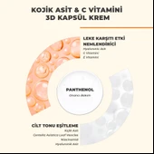 Dermokil Kojik Asit C Vitamini Leke Karşıtı Canlandırıcı 3D Kapsül Krem 50 ml thumbnail 4