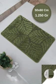 Maldiv/Maldives Model Lüks Banyo Paspası Halısı 50x80 cm - Kaymaz Taban 11 mm Kalın %100 Polipropilen thumbnail 5