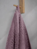 Pamuk Tekli Havlu Jakarlı Karna Premıum Vance - 50 x 90 thumbnail 7