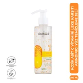 Dermokil Kojik Asit C Vitamini Leke Karşıtı Arındırıcı Yüz Temizleme Jeli 200 ml thumbnail 1