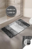 Lüks Banyo Paspası Bali 50x80 cm - 11 mm Kalınlık, %100 Polipropilen, Kaymaz Taban thumbnail 7
