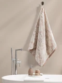 Pamuk Tekli Havlu Jakarlı Karna Eco Batıs - 50 x 90 thumbnail 5