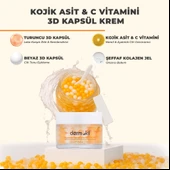 Dermokil Kojik Asit C Vitamini Leke Karşıtı Canlandırıcı 3D Kapsül Krem 50 ml thumbnail 2