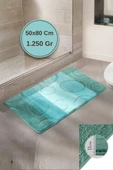 Lüks Banyo Paspası Bali 50x80 cm - 11 mm Kalınlık, %100 Polipropilen, Kaymaz Taban thumbnail 1