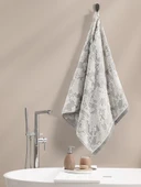 Pamuk Tekli Havlu Jakarlı Karna Eco Batıs - 50 x 90 thumbnail 7