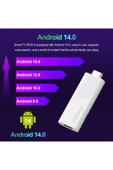 H96Max RK3518 Mini 4k Tv Stick Android 14 Akıllı Kutu 2gb 16gb Wifi6 Google Sesli Komut Netflix thumbnail 3