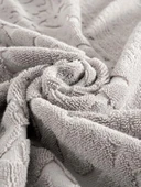 Pamuk Tekli Havlu Jakarlı Karna Premıum Sıbell - 70 x 140 thumbnail 7