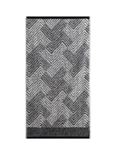 Pamuk Tekli Havlu Jakarlı Karna Premıum Alvaro - 70 x 140 thumbnail 2