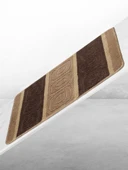 Lüks Kaymaz Taban 50x80 cm Banyo Halısı/Paspası Wb - 11 mm Kalın %100 Polipropilen thumbnail 11