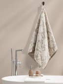 Pamuk Tekli Havlu Jakarlı Karna Eco Batıs - 50 x 90 thumbnail 4