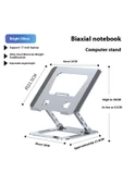 Coverzone Laptop & Tablet Standı ZR747 - 360° Döner, Yükseklik Ayarlı, Katlanabilir, 17 inç’e Kadar Uyumlu thumbnail 6