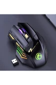 Coverzone Kablosuz RGB Oyuncu Mouse – 3200 DPI, Şarjlı, Ergonomik 2.4GHz Wireless Gaming Mouse | GW-X7 thumbnail 5