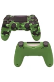 Coverzone Gamepad Ps 4 Joystick Kablosuz Titreşimli Oyun Kolu Kamuflaj Serisi 1 Adet thumbnail 2