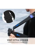 Coverzone Aksiyon Kamera Göğüs Askısı | GoPro Uyumlu Göğüs Askı | Aksiyon Kameralar için Yelek Göğüs Kayışı thumbnail 5